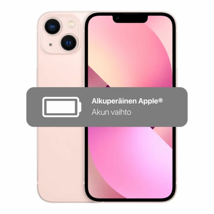 iPhone 13 Akun vaihto