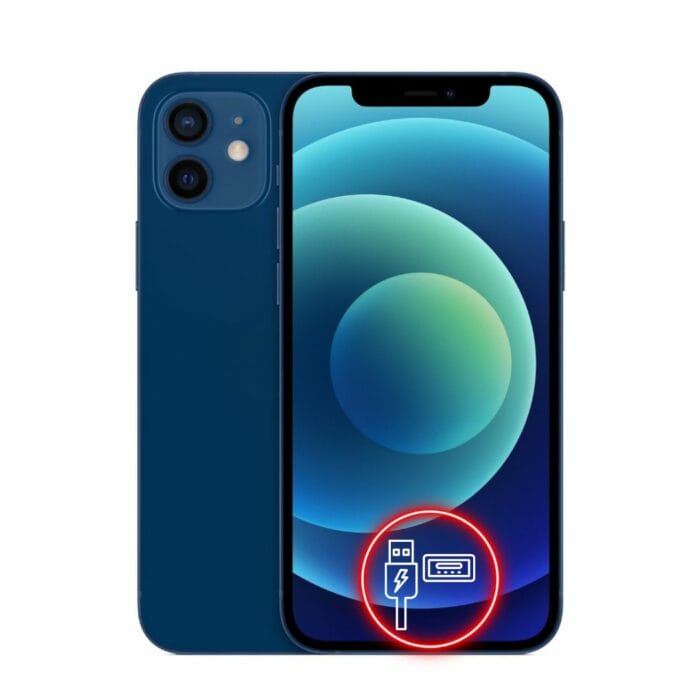 iPhone 12 Latausportin vaihto ja korjaus